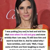 61-year-old Sandra Bullock enjoys aging. So, does she have any advice for her younger self? Absolutely