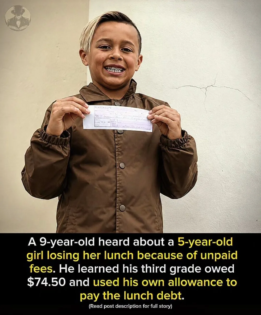A Boy Used His Allowance to Clear Classmates' Lunch Debt