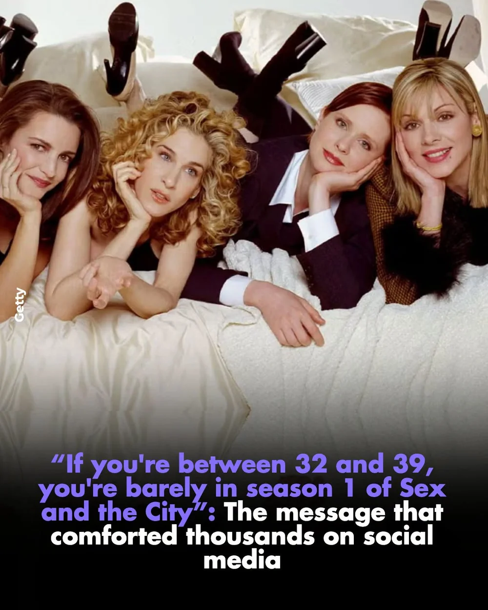 A Sex and the City Reminder for Anyone Feeling Behind