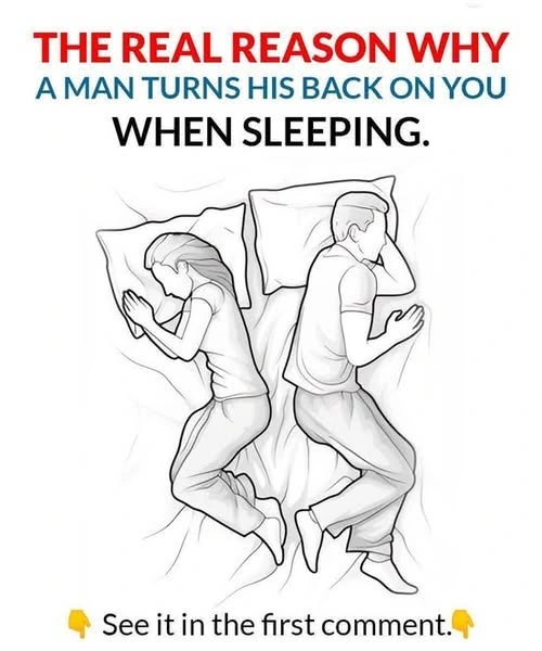 Duerme de espaldas a ti y casi nunca significa lo que crees