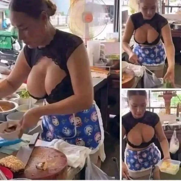 Female Vendor Goes Viral Because of Her Provocative Way of Dressing