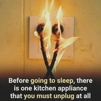 Fire going sleep kitchen appliance, Seen with Better Context