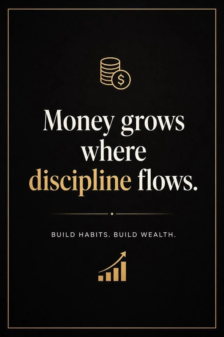 Money Grows Where Discipline Flows: Build Habits, Build Wealth