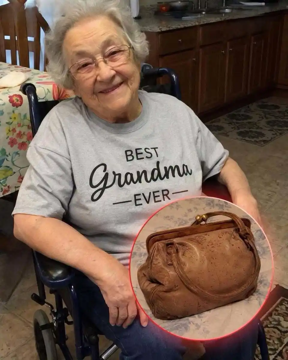 My grandma made us promise to bury her old handbag