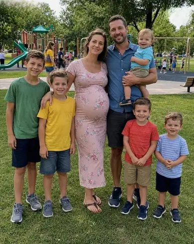 My wife blamed me for giving her five sons and no daughters for years