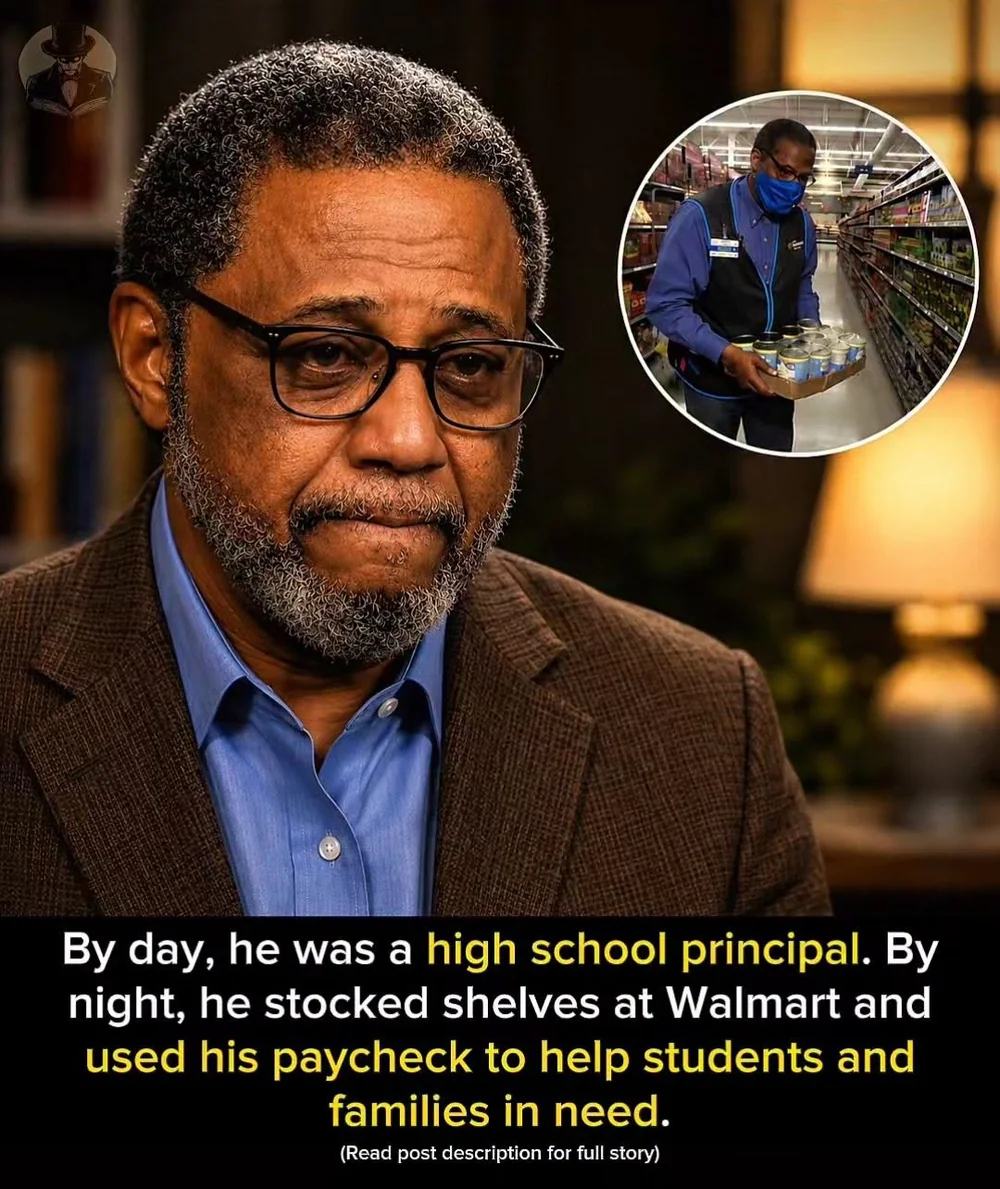 Principal Henry Darby Worked Nights to Help His Students