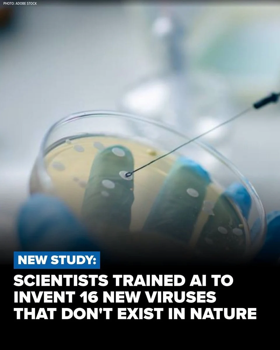 Scientists Used AI to Design 16 Entirely New Viruses That Don’t Exist in Nature — What It Could Mean for