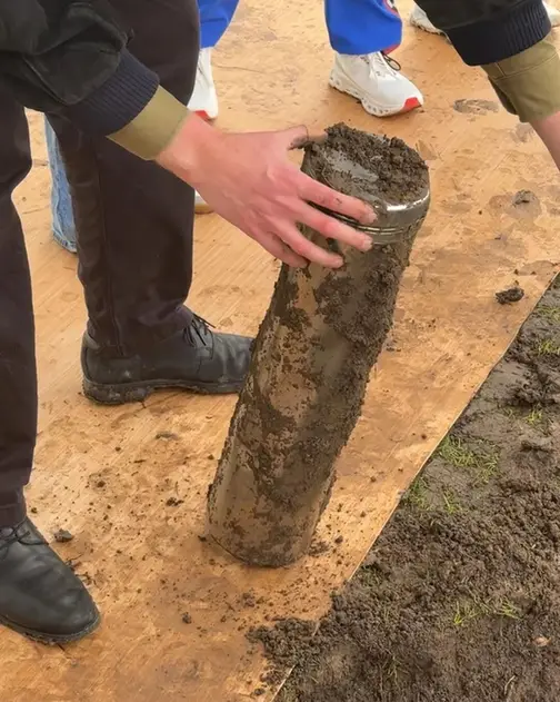 Abrir la cápsula del tiempo que enterraron en la escuela