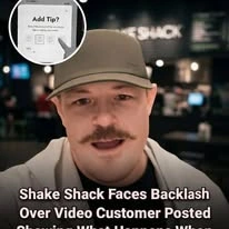 Shake Shack Faces Backlash Over Video Customer Posted Showing What Happens When You Select ‘No Tip’