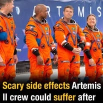 Side effects Artemis II astronauts might suffer once they return to Earth