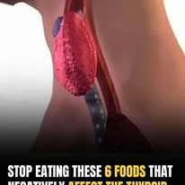 STOP EATING THIEO THESE 6 FOODS THAT NEGATIVELY AFFECT THE THYROID Check the com