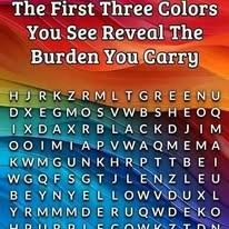 Los tres primeros colores que ves y lo que dicen de tu semana