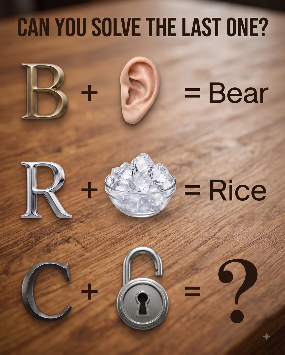 The Last Picture in This Word Puzzle Unlocks a Familiar Answer