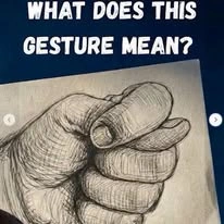 What does this gesture mean