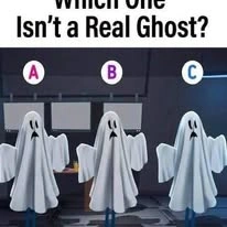 Which One Isn't a Real Ghost A A B B C c