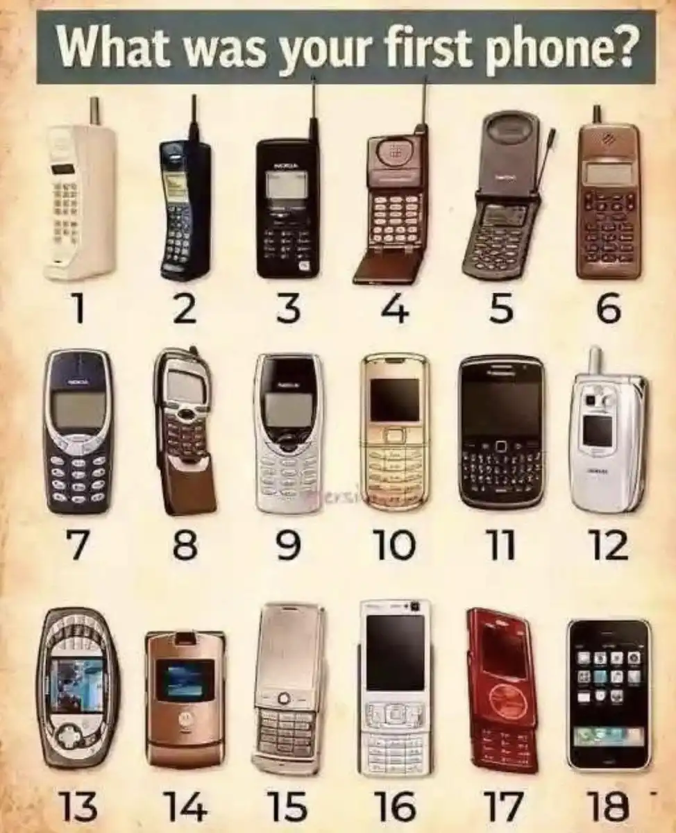 ¿Cuál fue tu primer celular? El detalle que casi nadie olvida
