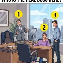 Who is the real boss here 1 3 2