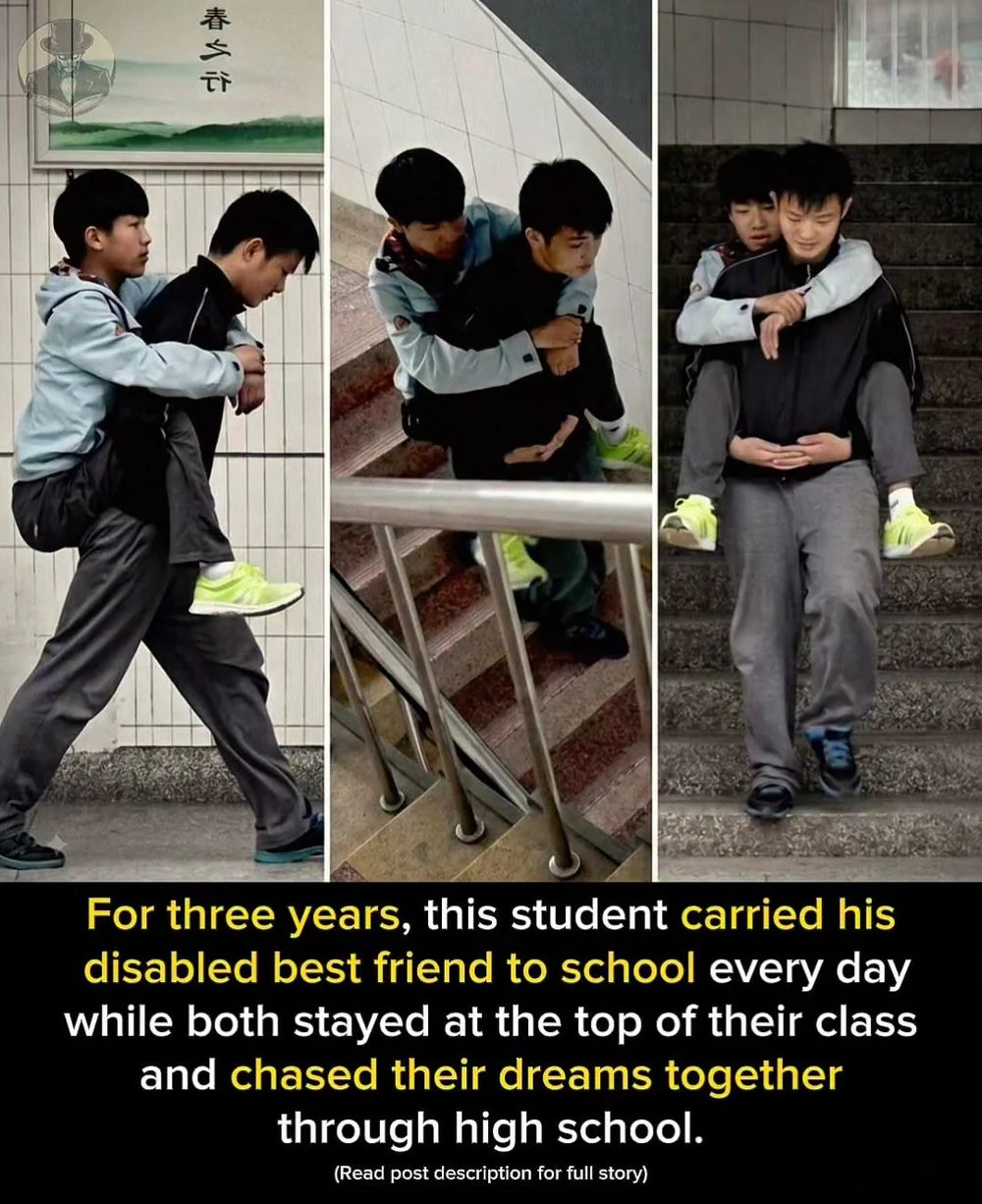 Xie Xu Made Getting to Class a Shared Routine